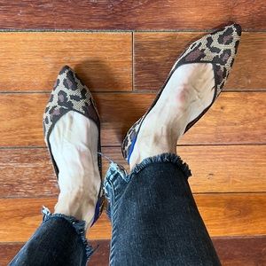 Rothy’s pointed toe ballerina flats: Size US 7.5